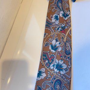 Status Men Silk Tie FLORAL Print Design